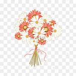 卡通花束图片 卡通花束图片素材免费下载 千库网