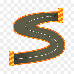 s形弯曲跑道