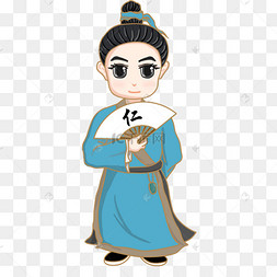 公子哥漫画古风帅哥q版公子欧洲贵妇女士古风卡通人物表