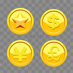 金色游戏金币钱币