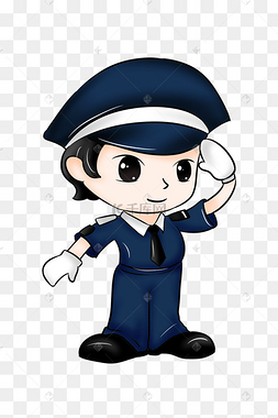 下载 png下载psd打黑除恶人民公安警察卡通手绘q版警车下载 png下载
