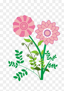 一簇花素材