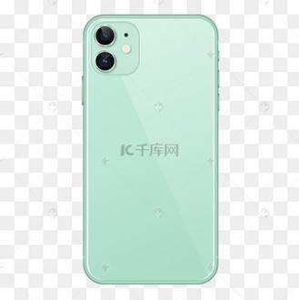 苹果手机iphone11背面青色