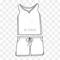 矢量图运动装套装