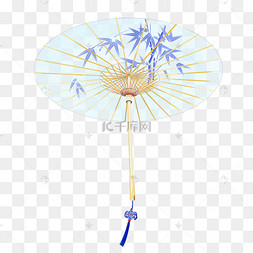 下载 png下载psd黄色卡通古代雨伞下载 png下载psd古风清明节雨纷纷