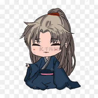 古代人物中国风如懿传纯手绘小q版卡通古风