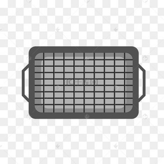 灰色烧烤烤架烤盘