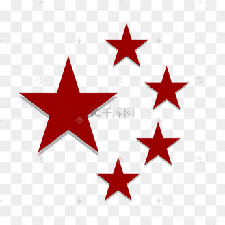 红色五角星