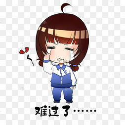难过了