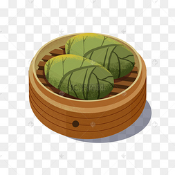 手绘卡通美味糯米鸡