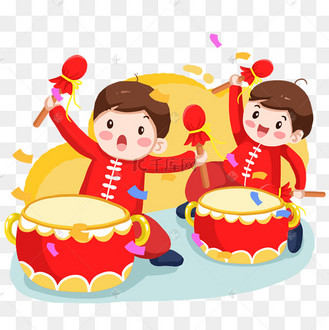 打鼓人物图片_打鼓人物设计图片素材大全-千库网