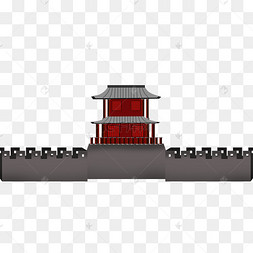 城墙卡通