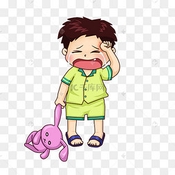 哭泣小男孩