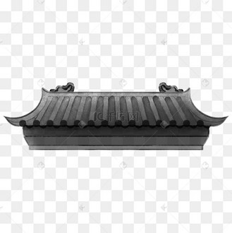 中国风黑白屋檐