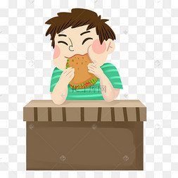 暴饮暴食的人