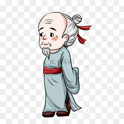 看病古人老人下载 png下载psd中国风古风古人下载 png下载psd三伏贴冬