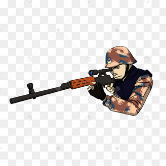 狙击手png免抠