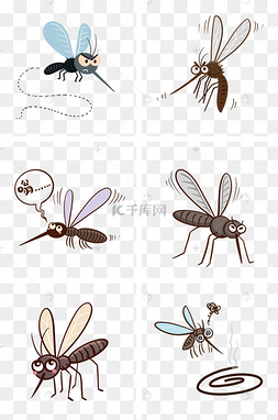 卡通拟人蚊子组图2