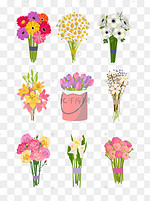菊花束图片 菊花束图片素材免费下载 千库网