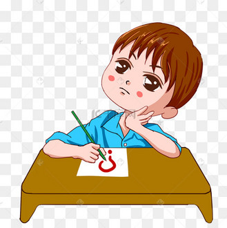 思考问题的男孩