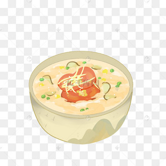 黄色的江苏腊八粥