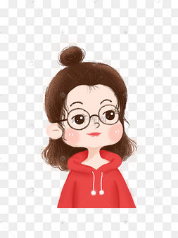 戴眼镜卡通人物