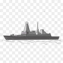 灰色的军舰
