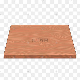 地板棕色木板插画