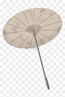 清明节油纸伞插画