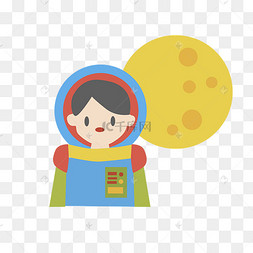 太空人月球