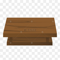 木块插画