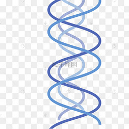 蓝色螺旋线