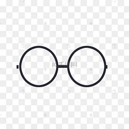 圆形绿色眼镜镜框