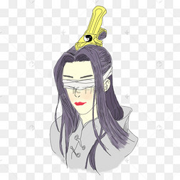 流浪法师笔刷流浪法师蒙眼法师
