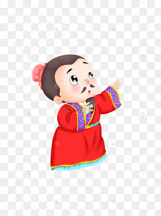 q版呆萌古代员外可商用元素