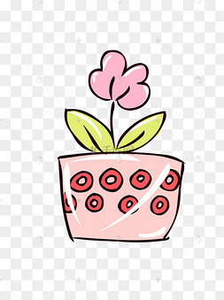 卡通小花简笔画