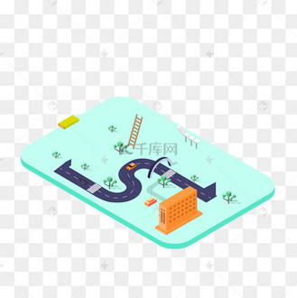 立体马路_素材_图片-千库网