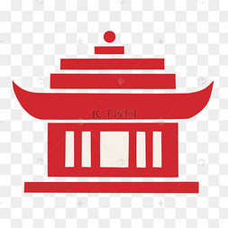 中式传统建筑装饰图案