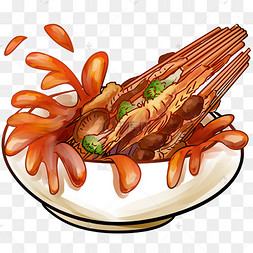 串串店铺卡通图图片-串串店铺卡通图图片素材免费下载-千库网