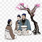 孔子教学图片 孔子教学图片素材免费下载 千库网