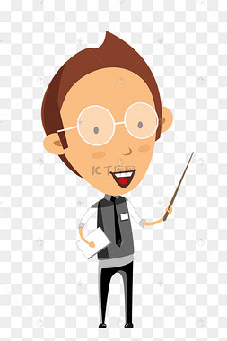 教师节男老师ai素材