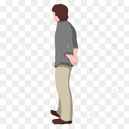 侧身喝水图片-侧身喝水图片素材免费下载-千库网