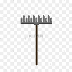 钉耙迷你风格矢量卡通