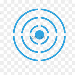 插画射击标靶靶子枪靶图标手绘卡通红色标靶手绘红色靶心手绘箭头靶心