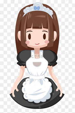 女仆卡通人物