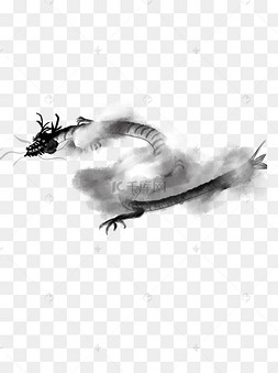 中国风腾云驾雾龙