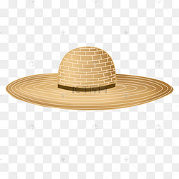 草帽可爱