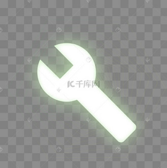 卡通白色的帮手图标