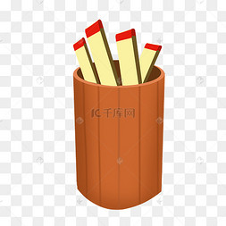 竹签卡通图片-竹签卡通图片素材免费下载-千库网