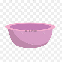 卡通水盆矢量图下载